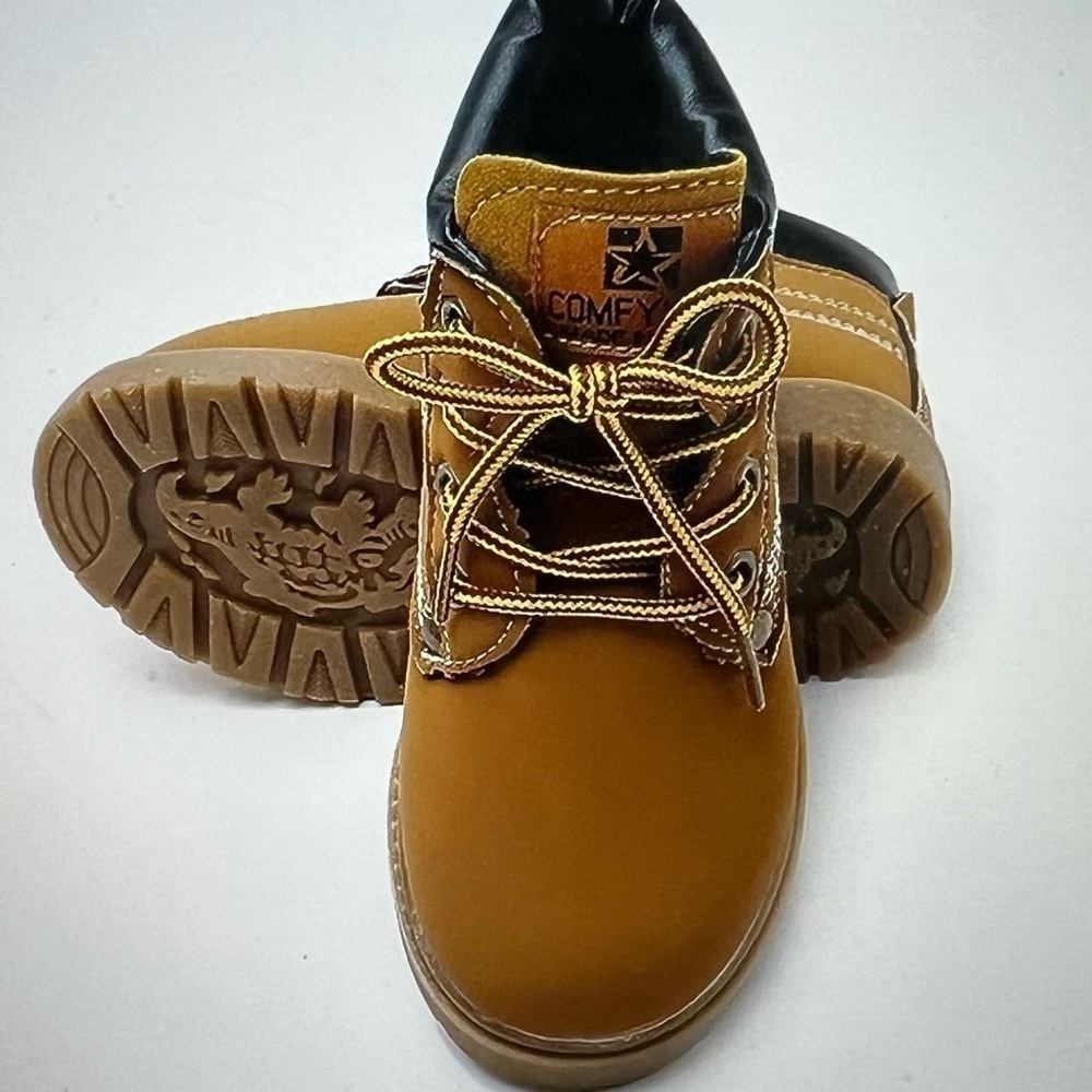 Comfy Kids Boots Brown/Black